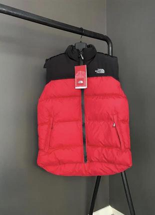 The north face жилетка чоловіча безрукавка червона