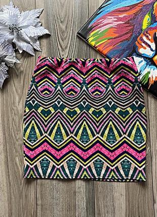 Красивенная яркая юбка river island