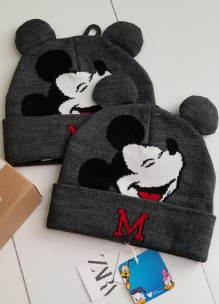 Шапка zara mickey mouse disney