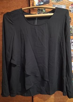 Шифонова блузка сорочка