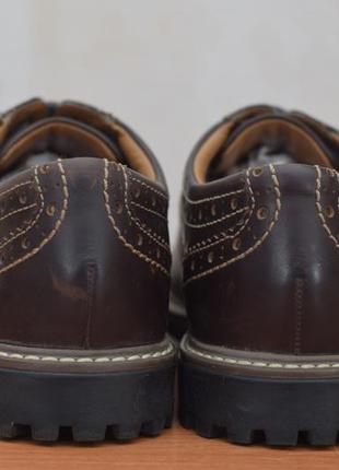 Мужские кожаные туфли, броги marks&spencer blue harbour, 44.5 размер. оригинал4 фото