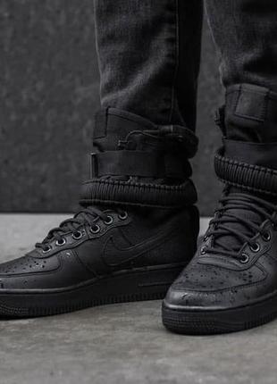 Кроссовки sf air force 1 high special field - black