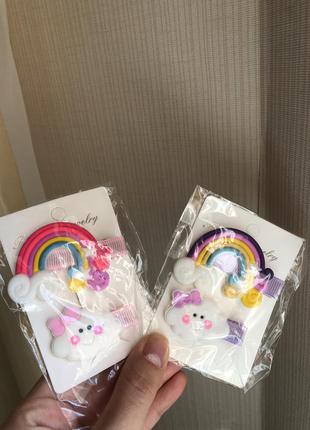 Набор милых 🌈 заколочек