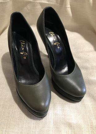 Vero cuoio італійські туфлі жіночі ботильйони