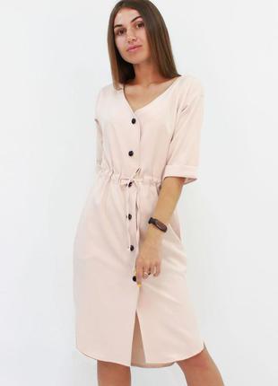 Жіноче повсякденне плаття elison, бежевий