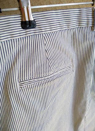 Плотная юбка marks& spencer р. 48 полоска5 фото