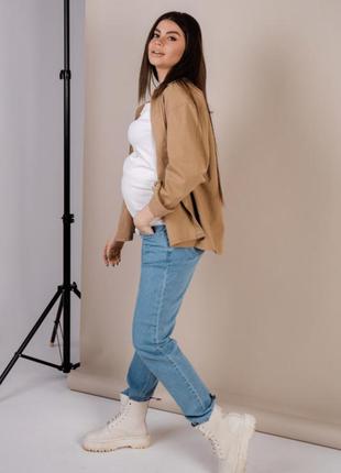 Джинси для вагітних мом джинси бавовна3 фото