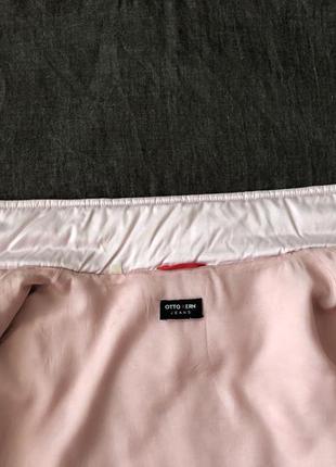 Стеганая курточка otto kern перламутровый розовый10 фото