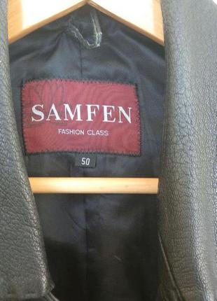 Кожаная куртка шкіряна куртка samfen4 фото