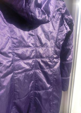 Fracomina куртка м нова фіолетовий італія купила в магазині5 фото