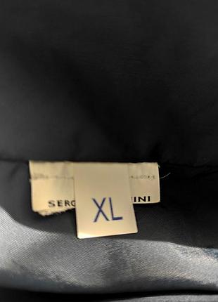 Шикарна пухова куртка італійського бренду темно синього кольору !9 фото