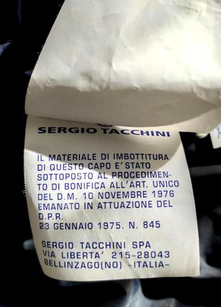 Шикарна пухова куртка італійського бренду темно синього кольору !10 фото