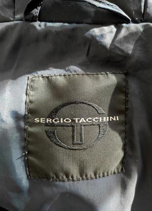 Шикарна пухова куртка італійського бренду темно синього кольору !8 фото