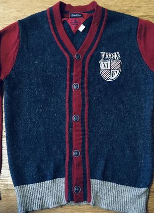 Кардиган, 5-7 лет.