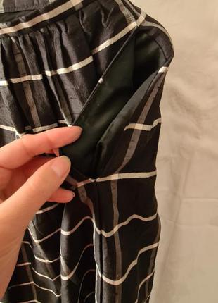Шикарная юбка миди из дикого шелка, с-м2 фото