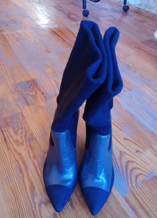 Чобітки з гострим носочком