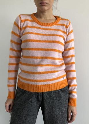Вовняний ангоровый светр у складі шерсть і ангора