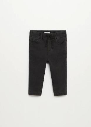 Теплі джинси c трикотажною підкладкою для хлопчика мапдо1 фото