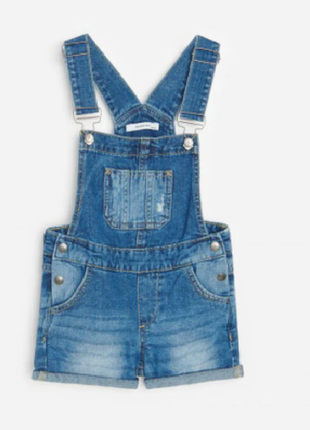Джинсовый комбинезон denim reserved деним размер: 116
