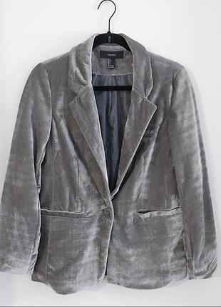 Велюровий піджак forever 21