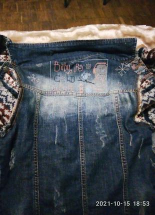 Джинсовая куртка 4