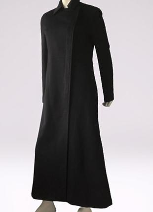 Красивейшее длинное (136 см) кашемировое пальто (100%) премиум  бренда strenesse германия3 фото
