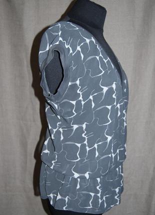 Летняя блуза-туника с открытой спиной2 фото
