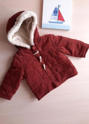 Вельветовая шубка куртка