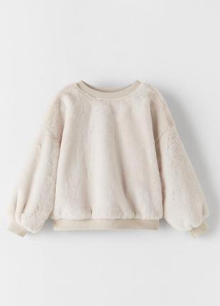 Меховушка зара zara 7-8 лет