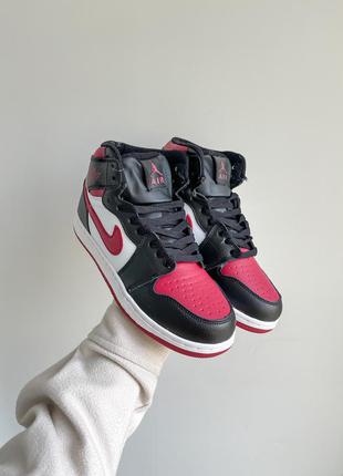 Кросівки nike jordan 1(зима)