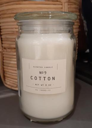 Арома свічка h&m home cotton