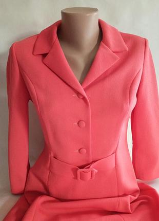 Платье сукня до колен кримплен кримпленовое винтаж винтажное вінтаж tersuisse