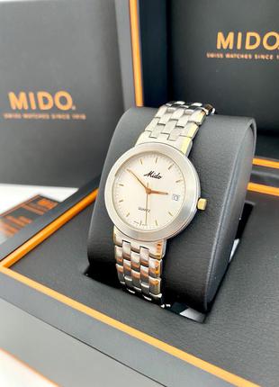 Mido жіночий швейцарський наручний годинник мідо швейцарія на подарунок дружині подарунок дівчині