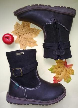 Сапоги утепленные el naturalista gore-tex кожаные