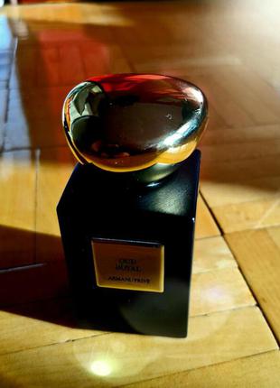 Armani prive oud royal intense - 1 мл eau de parfum original селектив удовый унисекс распив затест отливант4 фото