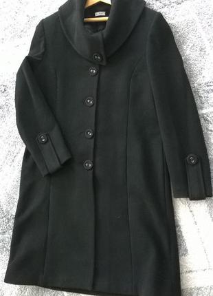 Шикарное драповое пальто1 фото