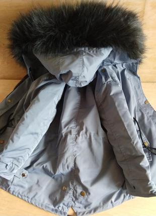 Парка зимняя детская курточка для мальчика и девочки8 фото