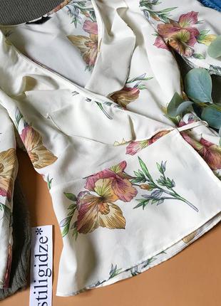 Обалденная блуза на запах4 фото