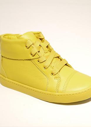 Р.30 clarks дитячі шкіряні черевики хайтопи оригінал