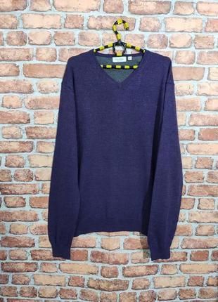 Шерстяной свитер пуловер сalvin klein1 фото