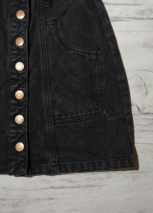 Stradivarius original джинсовая юбка спідниця 5