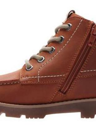Р.31,33,33.5,34,36 clarks дитячі шкіряні черевики оригінал4 фото