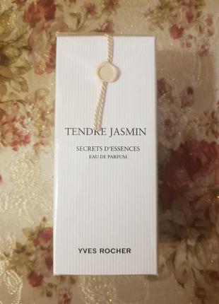 Tendre jasmin (yves rocher). нежный жасмин от ив роше. духи 50мл. ніжний жасмин1 фото