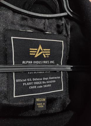 Шерстяное короткое пальто  куртка alpha industries5 фото