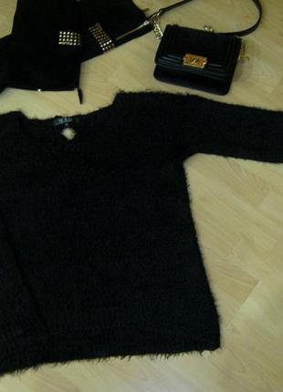 Модная кофта / свитерок / кофточка плюшевая травка мягенькая с бантиками на спине1 фото