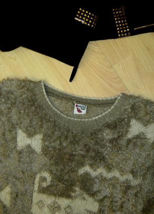 Модная и очень теплая кофта / свитер / плюшевая пушистая мягенькая травка2 фото