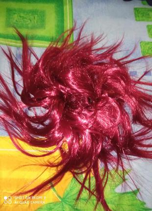 Волосы искусственные на резинке