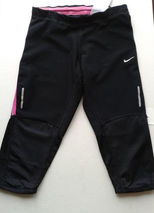 Спортивні бриджі nike fit dry, розмір xs