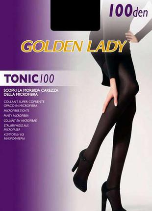 Плотные колготы golden lady tonic 100