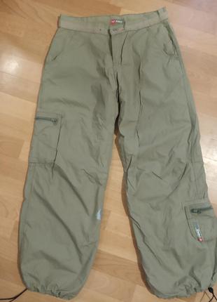 Теплі стильні, трекінг-ові штанці,для активного відпочинку, roxy,, франція💯 cotton/3разм